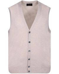 Dell'Oglio - Sleeveless Jumpers - Lyst