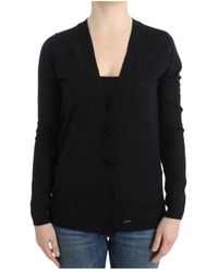 CoSTUME NATIONAL - Elegante leichte strickjacke mit tiefem v-ausschnitt - Lyst
