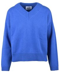 Alpha Studio - Pullover Mit V-Ausschnitt - Lyst