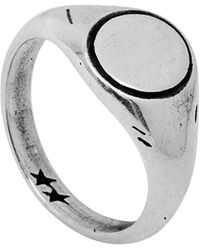 Twojeys - Accessoires ,Grijs ,Elliptical Ring - Lyst