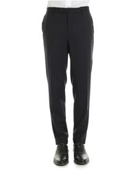 Incotex - Broeken ,Zwart ,Slim-Fit Broek - Lyst