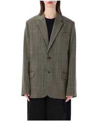 Soeur - Jassen ,Groen ,Wol Hermosa Blazer - Lyst