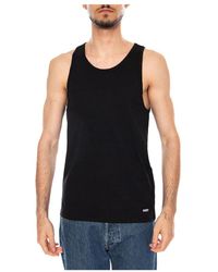 Obey - Tops ,Zwart ,Katoen Standard Rib Tank 2-Pack - Lyst