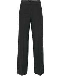 Marella - Monochrome gioiosa pantalones de doble cintura - Lyst