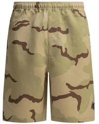 Stussy - Korte Broeken ,Groen ,Camouflage Cargo Shorts - Lyst