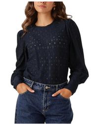 Object - Objlaila L/S Re Top Noos - Lyst