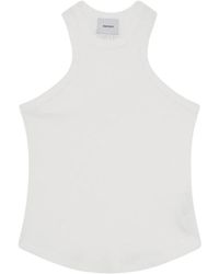 Halfboy - Tops ,Wit ,Katoen America Optic Tank Top - Lyst