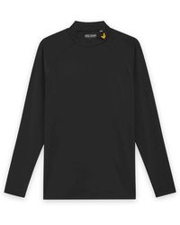 Lyle & Scott - Tops ,Zwart ,Polyester Tech Baselayer - Lyst