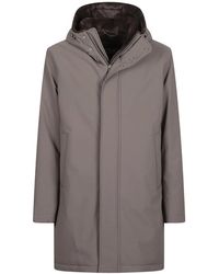Herno - Jassen ,Grijs ,Keyston Parka - Lyst