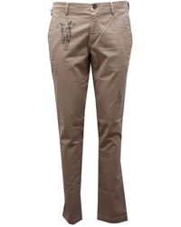 Mason's - Bedruckte Extra Schmale Baumwollhose - Lyst