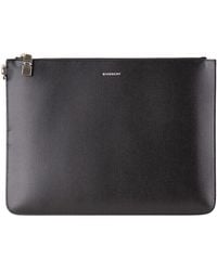 Givenchy - Tassen ,Zwart ,Leer Clutch Bag - Lyst