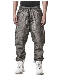 Thom Krom - Broeken ,Zwart ,Katoen Pantalone Cavallo Basso - Lyst