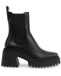 Steve Madden - Parkway Leather Heeled Chelsea Boots - Lyst