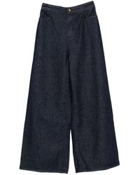 Alysi - Wide Jeans - Lyst