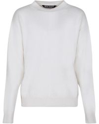Palm Angels - Round-Neck Knitwear - Lyst