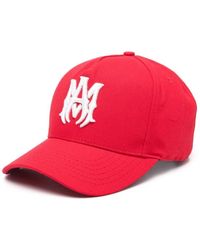 Amiri - Rote Canvas Knopf Logo Kappe - Lyst