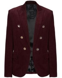 Balmain - Blazer con doble botonadura - Lyst