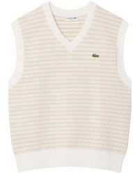 Lacoste - Sleeveless Jumpers - Lyst