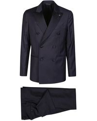 Lardini - Double Breasted Suits - Lyst