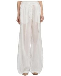 Thelatest - Wide Trousers - Lyst