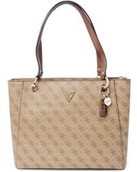 Guess - Bedruckte handtasche - Lyst