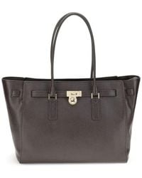 Michael Kors - Moderne Tote Tasche Mit Vorhängeschloss-Anhänger - Lyst