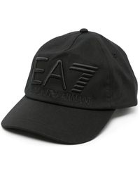 EA7 - Schwarze casual baseballkappe - Lyst
