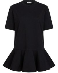 Alaïa - Peplum T-Shirt - Lyst