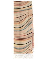 Paul Smith - Sciarpa Swirl Misto Cachemire - Lyst