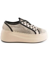 Vic Matié - Sneakers in pelle con lacci wave - Lyst