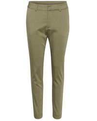 Kaffe - Broeken ,Groen ,Slim Fit Chino Broek Vetiver - Lyst