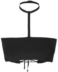 ANDREA ADAMO - Sleeveless Tops - Lyst