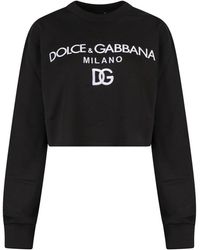 Dolce & Gabbana Sweater Met Borduurwerk in het Groen voor heren Heren Kleding voor voor Kleding voor sport gym en workout voor Sweaters 