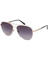 Guess - Aviator Zonnebril - Lyst
