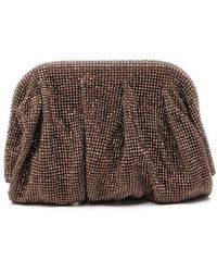 Benedetta Bruzziches - Kristallverzierte Metall-Clutch - Lyst