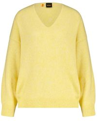 BOSS - Pullover fondy aus woll-alpaka-mix - Lyst