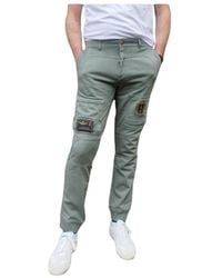 Aeronautica Militare - Slim-Fit Trousers - Lyst