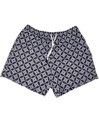 Gran Sasso - Dala aubergine strand shorts - Lyst