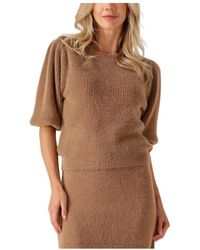 RUBY TUESDAY - Truien & Vesten ,Bruin ,Vikka Sweater - Lyst