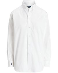 Polo Ralph Lauren - Camicia casual in popeline di cotone - Lyst