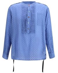 Undercover - Seidenbluse Mit-Knöpfen - Lyst