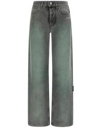 Off-White c/o Virgil Abloh - Wide Jeans - Lyst