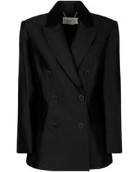 Zimmermann - Jassen ,Zwart ,Zwarte Luminosity Blazer Met Sjaalkraag - Lyst