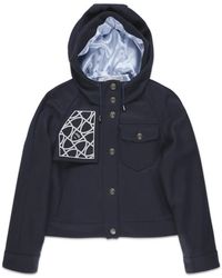 Philippe Model - Jassen ,Blauw ,Wol Jas - Lyst