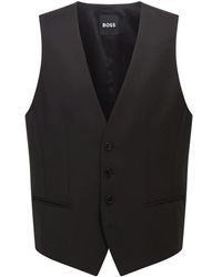 BOSS - Suit Vests - Lyst
