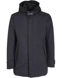 Moorer - Blaue Abnehmbare Innenweste Jacke - Lyst