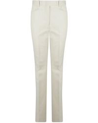Tom Ford - Tailored Wide Leg Katoenen Broek - Lyst