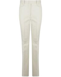 Tom Ford - Tailored Wide Leg Katoenen Broek - Lyst