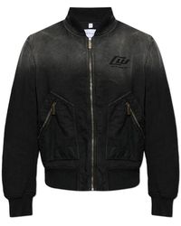 Off-White c/o Virgil Abloh - Jassen ,Zwart ,Katoen Bomberjack - Lyst