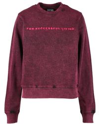 DIESEL - Jersey De Punto De Algodón, Mujer, Talla - Lyst